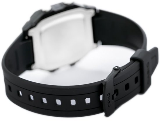 Casio Vintage Edgy W-800H-1AVES Herenhorloge 36,8 mm - Zwart