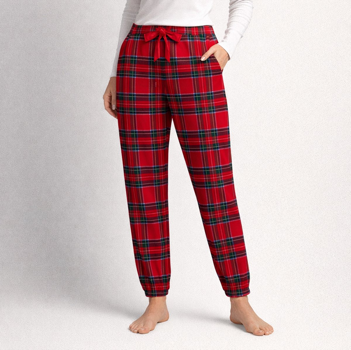 Starry Indigo - Dames Pyjamabroek Flanel
