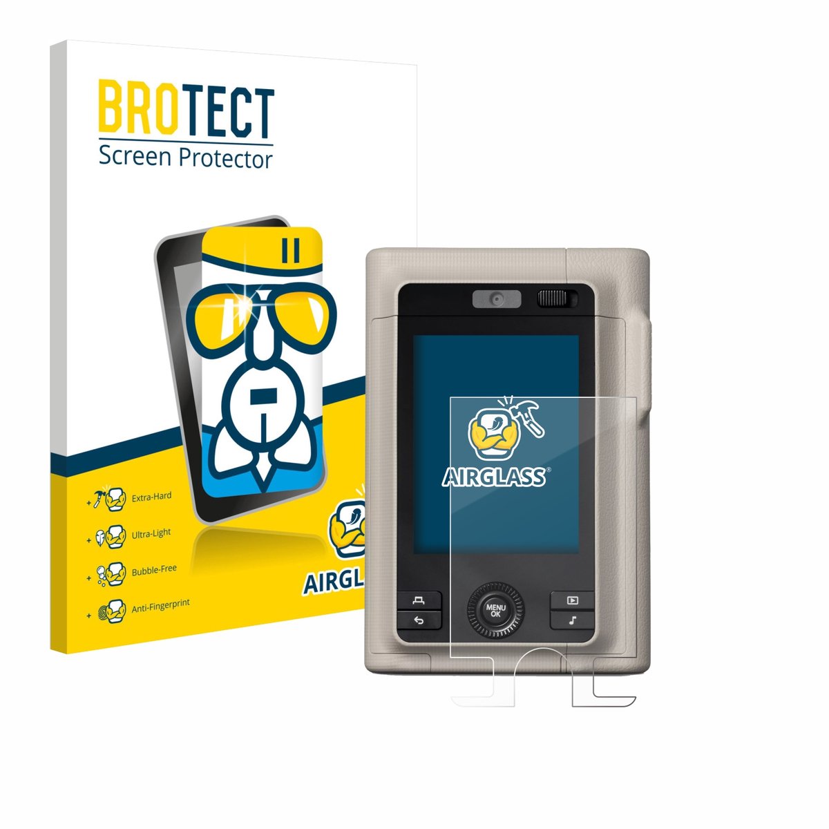 Screenprotector voor Fujifilm Instax Mini LiPlay Plus Beschermglas transparant