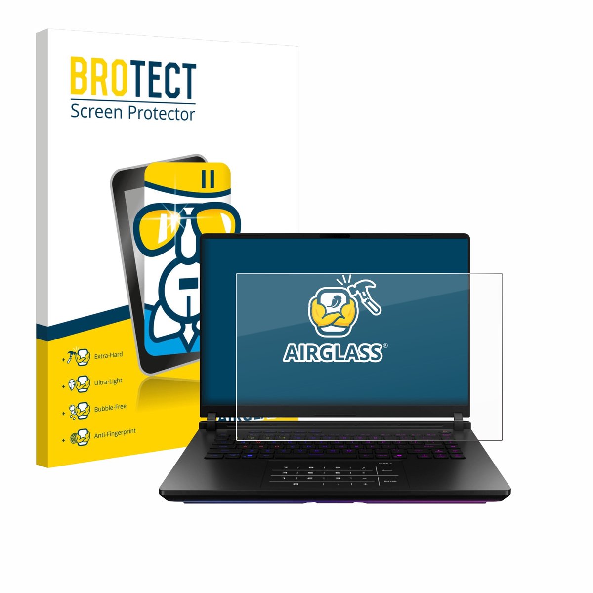 Screenprotector voor ASUS ROG Strix SCAR 18 2025 Beschermglas transparant