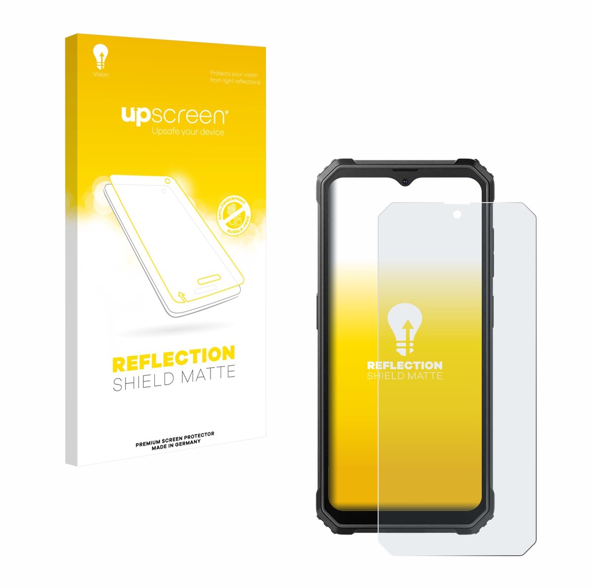 upscreen - Screenprotector voor Blackview BV4800 / SE - Folie Beschermfolie anti glare matte
