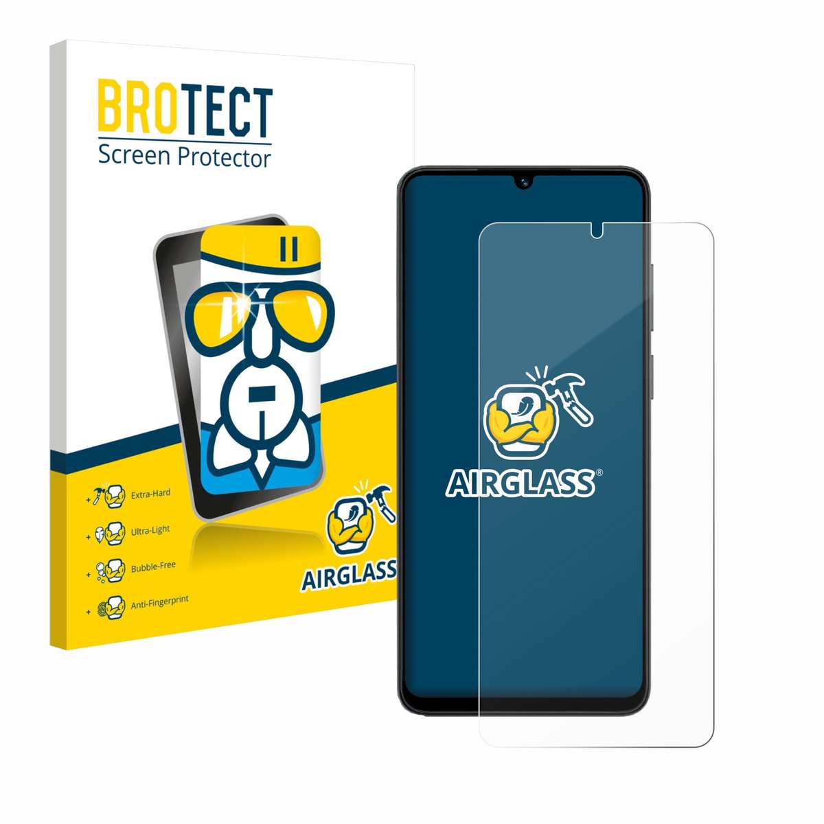 Screenprotector voor Honor X5c Beschermglas transparant