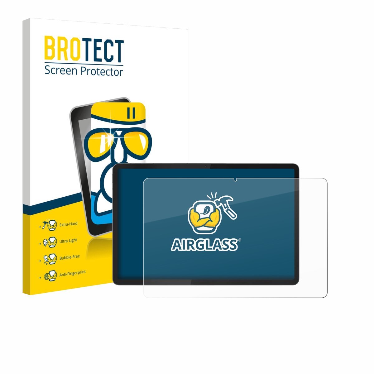 Screenprotector voor Lenovo Idea Tab Plus 12.1" Beschermglas transparant
