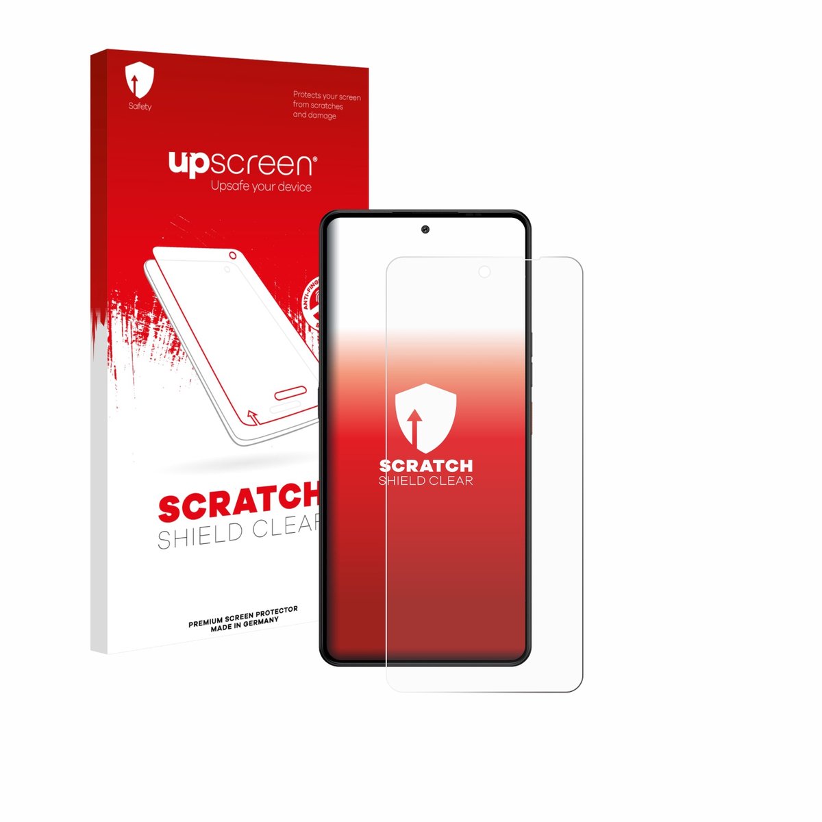 upscreen - Screenprotector voor Gigaset GS6 - Folie Beschermfolie transparant