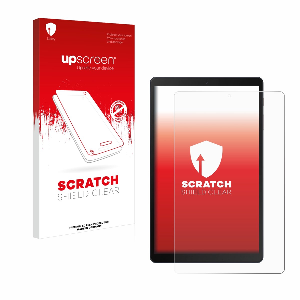 upscreen - Screenprotector voor Samsung Galaxy Tab A 10.1 WiFi 2019 - Folie Beschermfolie transparant