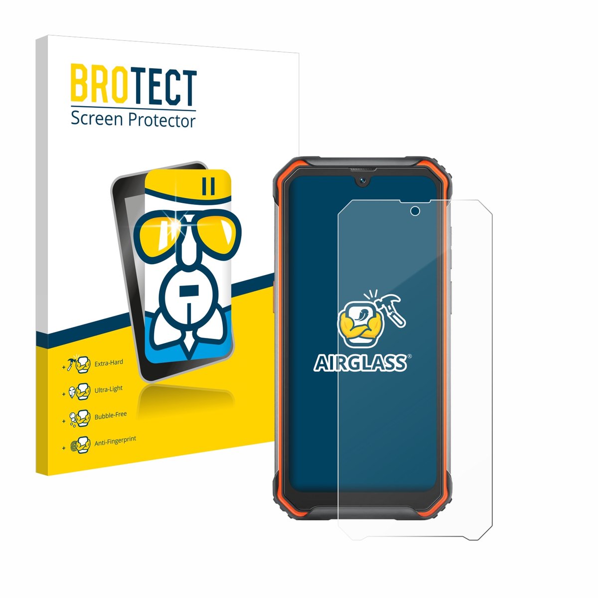 Screenprotector voor Blackview BV7200 Beschermglas transparant