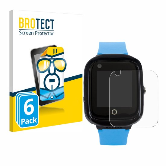 BROTECT - Screenprotector voor One2Track Connect NEO - Folie Beschermfolie transparant 6 Stuks