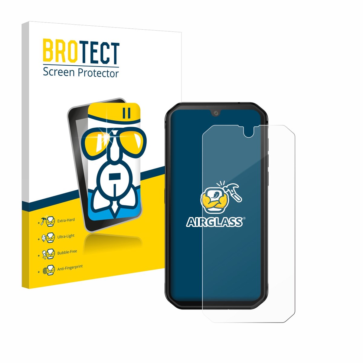 Screenprotector voor Blackview BV9900E Beschermglas transparant