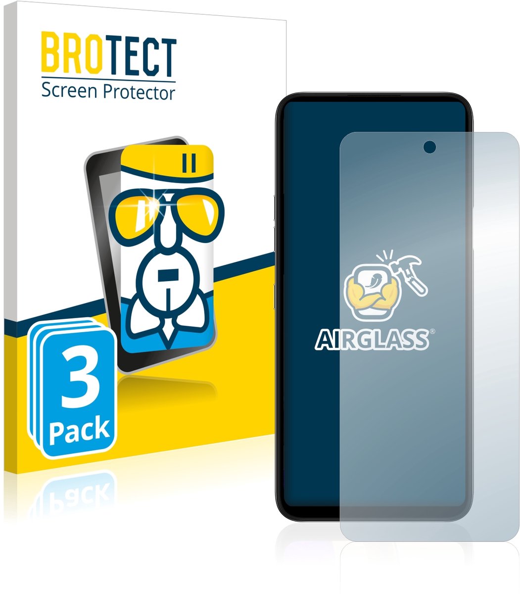 Screenprotector 3 Stuks voor LG K42 Beschermglas transparant