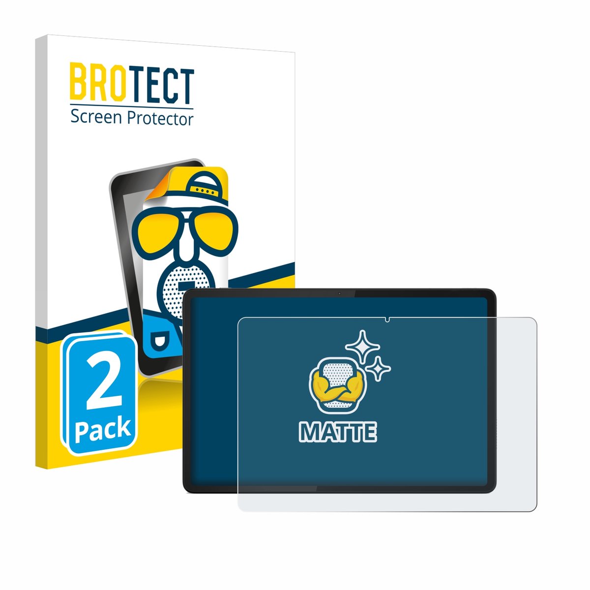 BROTECT - Screenprotector voor Lenovo Tab K11 - Folie Beschermfolie matte 2 Stuks