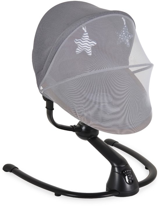 Cangaroo Cloud Premium+ Dark Grey Babyschommel van Cangaroo — afbeelding 4