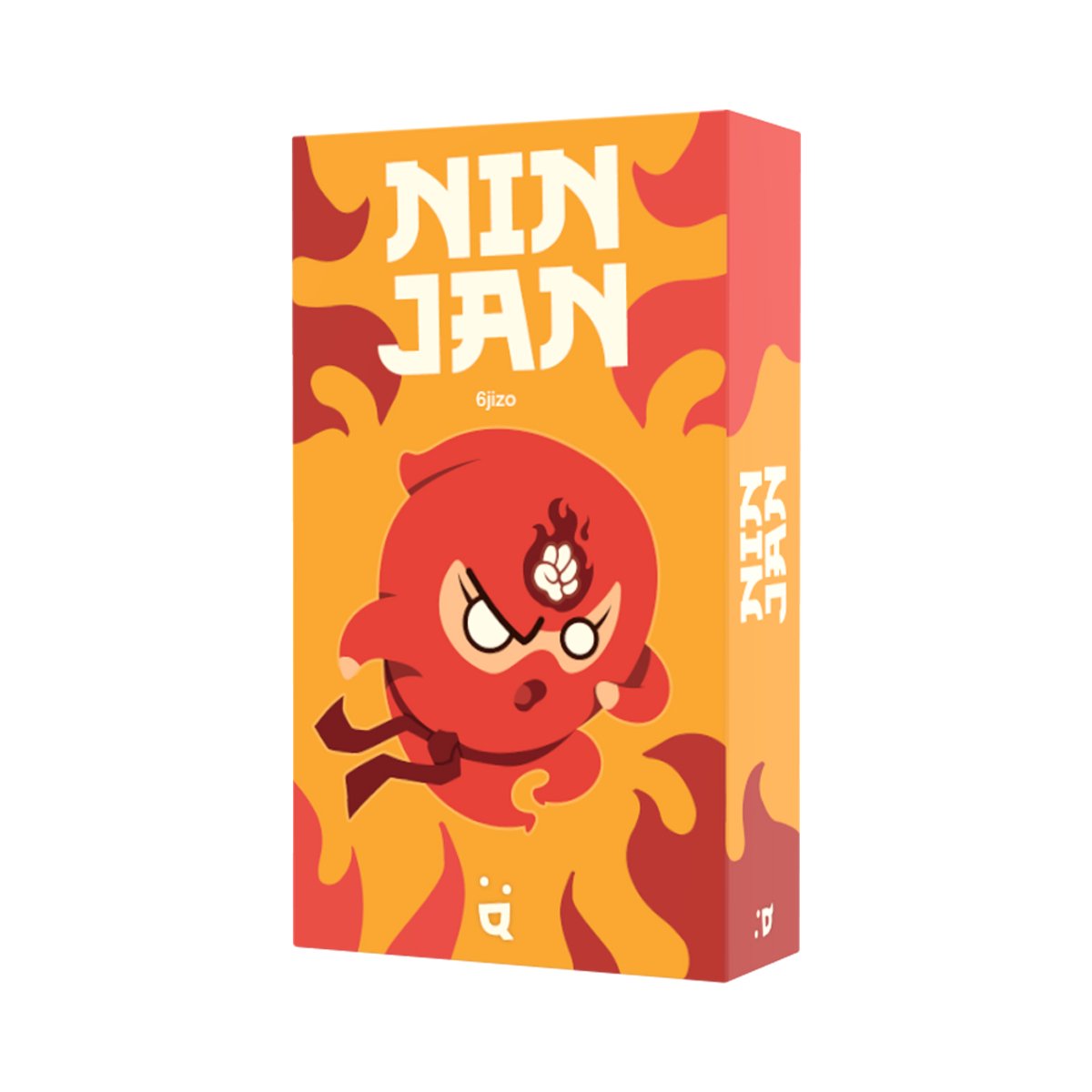 NINJAN - Geronimo Games - Helvetiq - pocket kaartspel - vanaf 7 jaar oud - van 2 tot 5 jaar oud