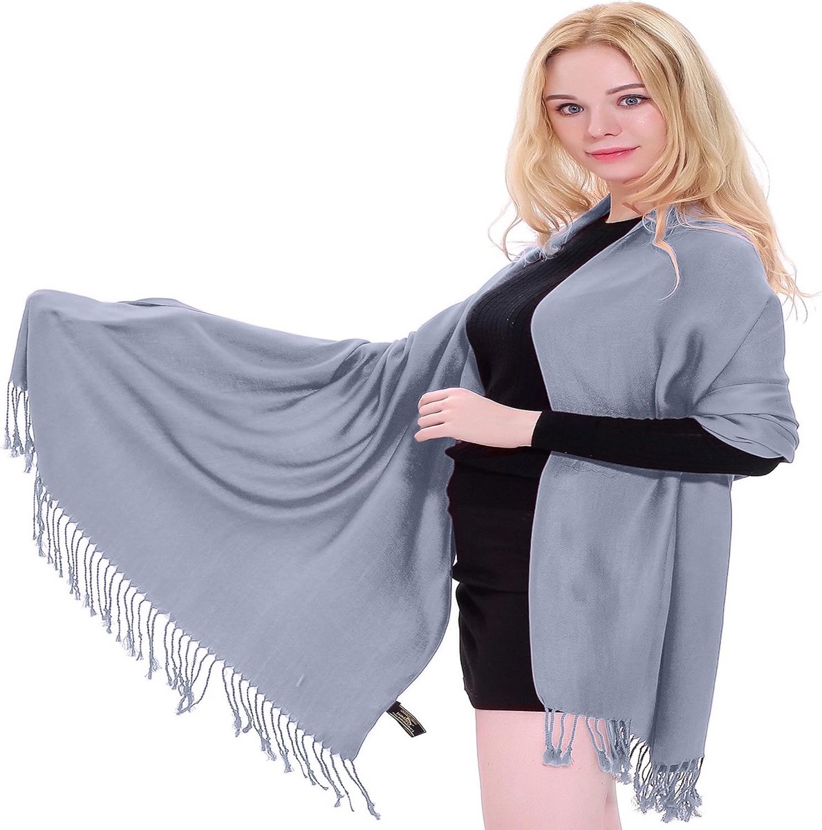 Zijdezachte Nepalese Sjaal Pashmina Wrap Stola Hoofddoek Vrouwen