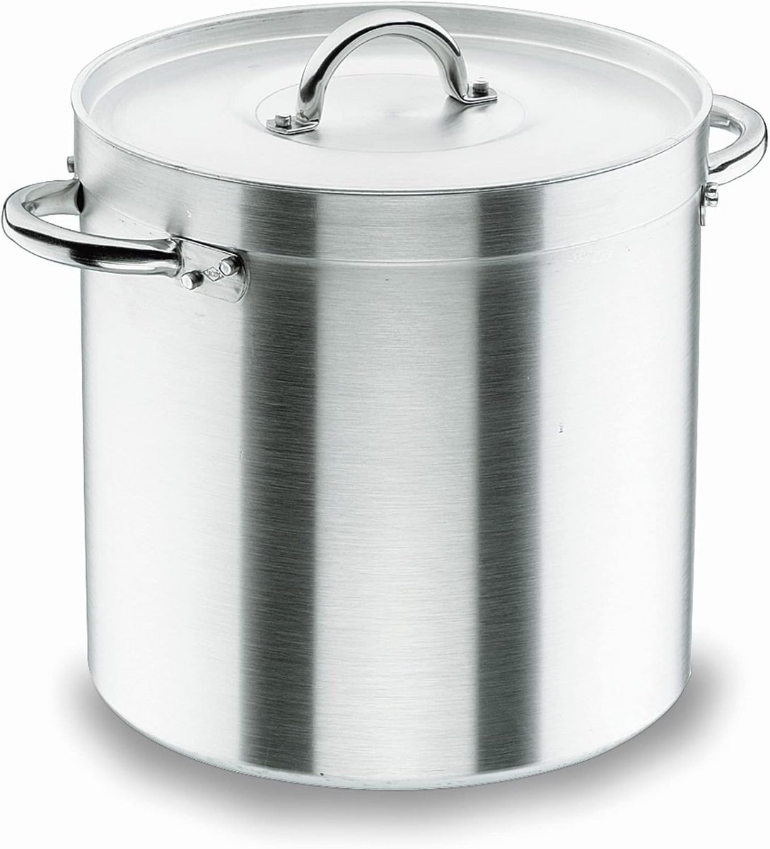 Ronde Kookpan met Deksel 20 cm Roestvrij Staal