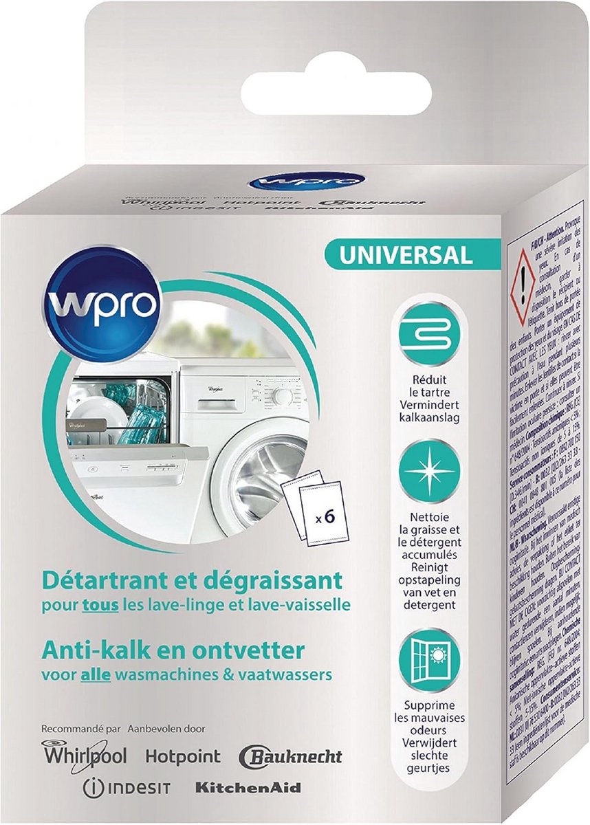 Ontkalker voor Vaatwasser en Wasmachine - Effectieve Reiniging en Onderhoud