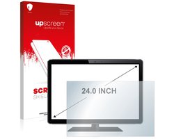 upscreen - Screenprotector voor Industriële Monitoren mit 24 inch Schermen [519 mm x 325 mm, 16:10] - Folie Beschermfolie transparant