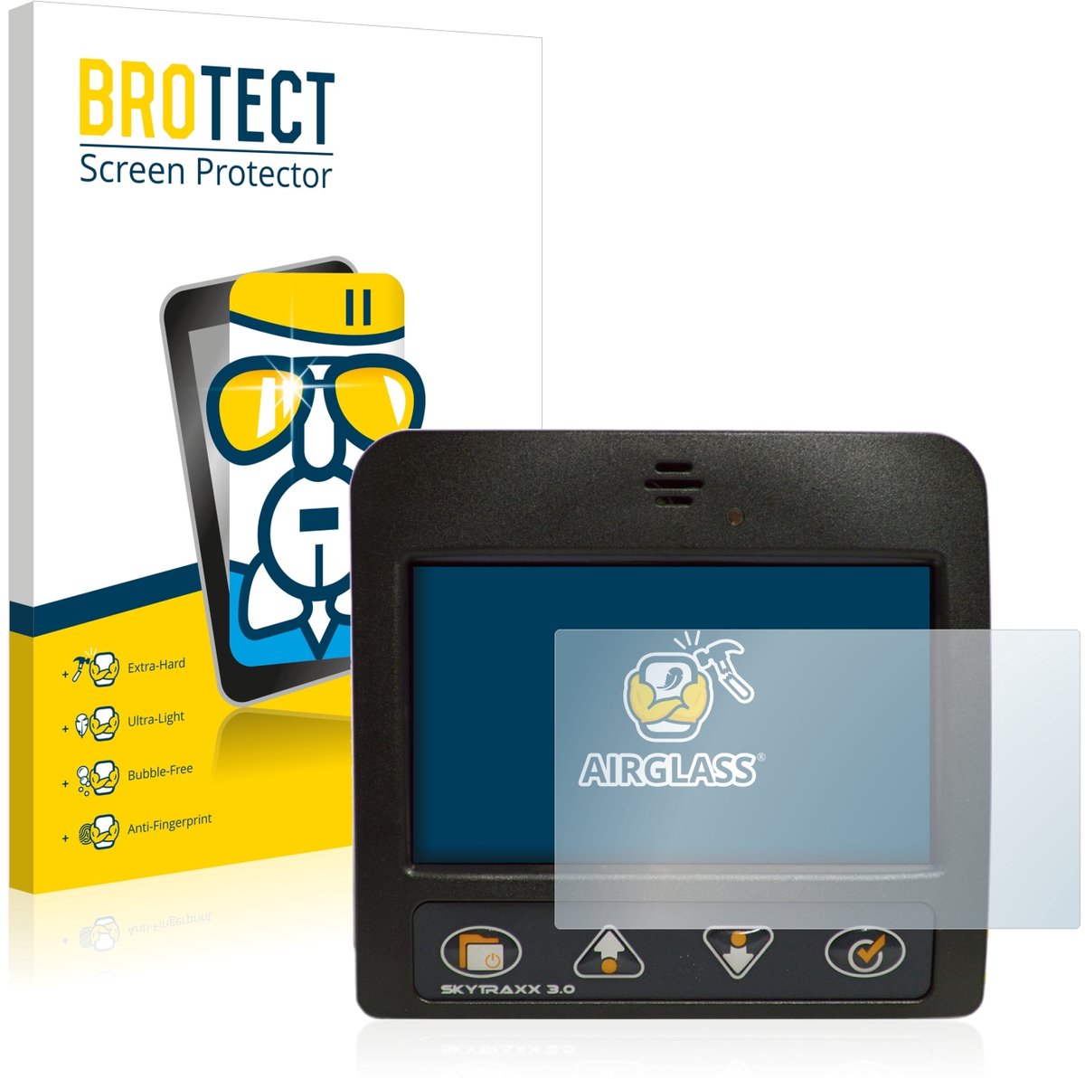 Screenprotector voor Skytraxx 3.0 Vario Beschermglas transparant