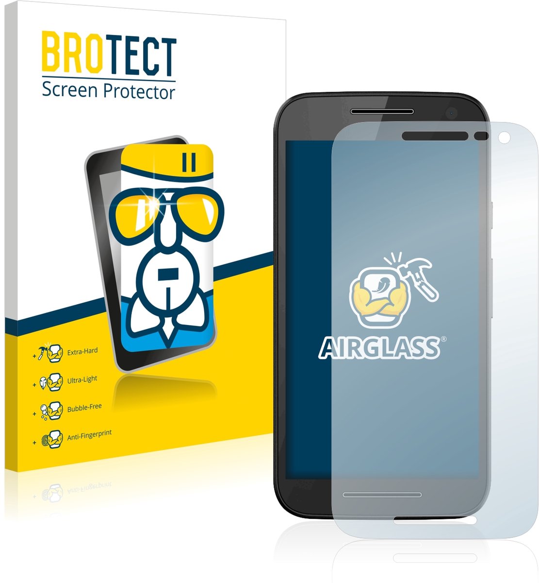 Screenprotector voor Motorola Moto G3 2015 Beschermglas transparant