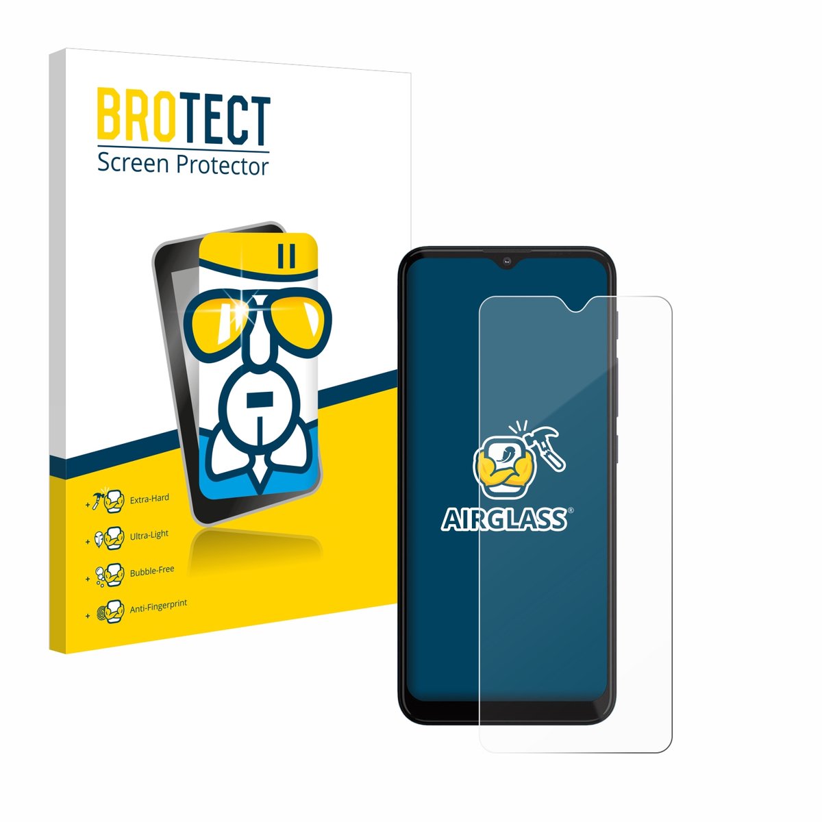 Screenprotector voor Motorola Moto G20 Beschermglas transparant