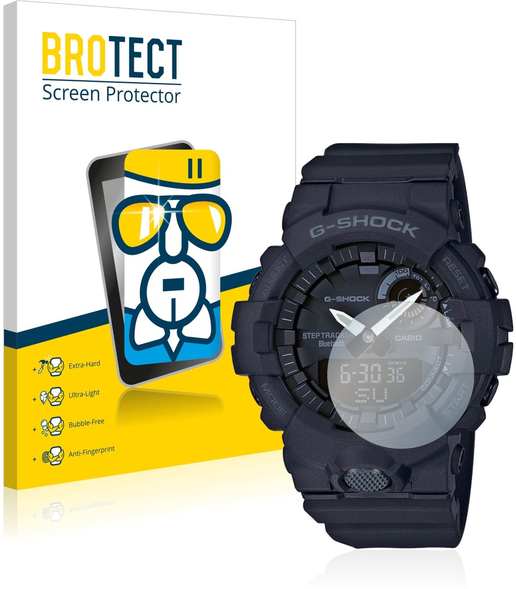 Screenprotector voor Casio G-Shock GBA800 Beschermglas transparant