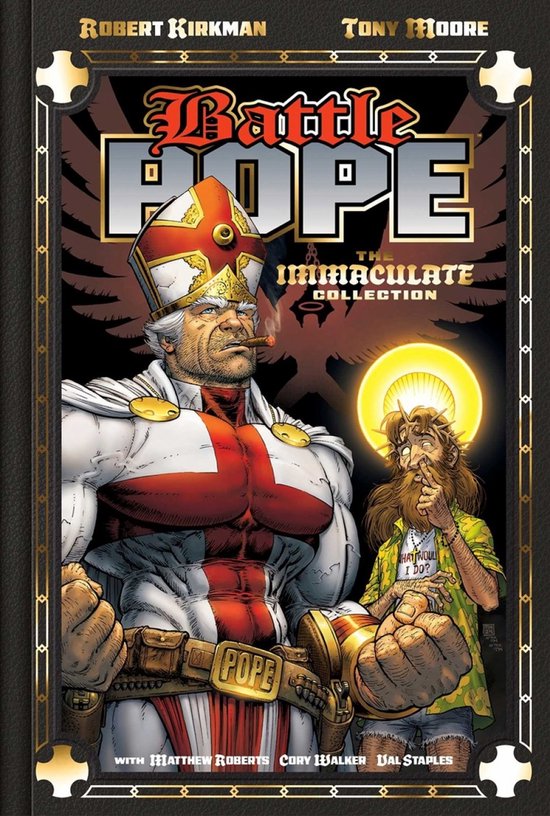 Battle Pope 25th Anniversary Deluxe Hardcover - cover