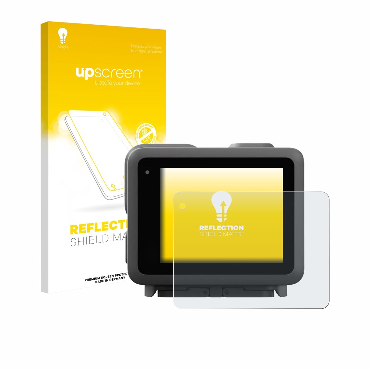 upscreen - Screenprotector voor GoPro Lit Hero - Folie Beschermfolie anti glare matte