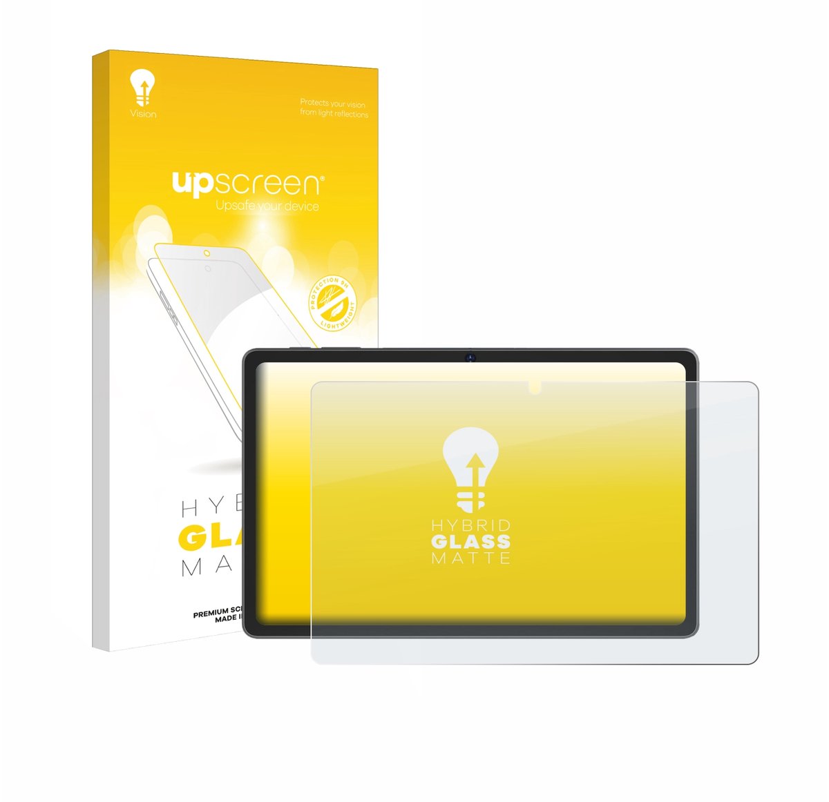 upscreen - Screenprotector voor Tabwee T615 11" - Folie Beschermfolie Beschermglas matte