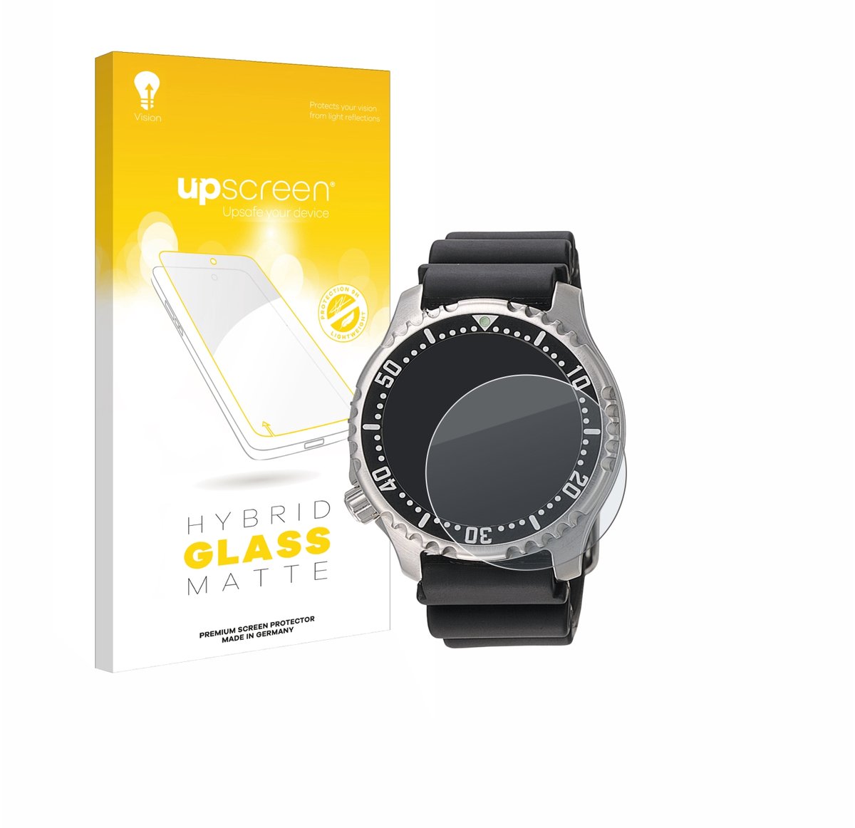 upscreen - Screenprotector voor Citizen NY0040 - Folie Beschermfolie Beschermglas matte