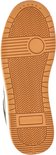 Onderkant van een bruine sneakerzool met PME Legend logo en een visgraatprofiel.
