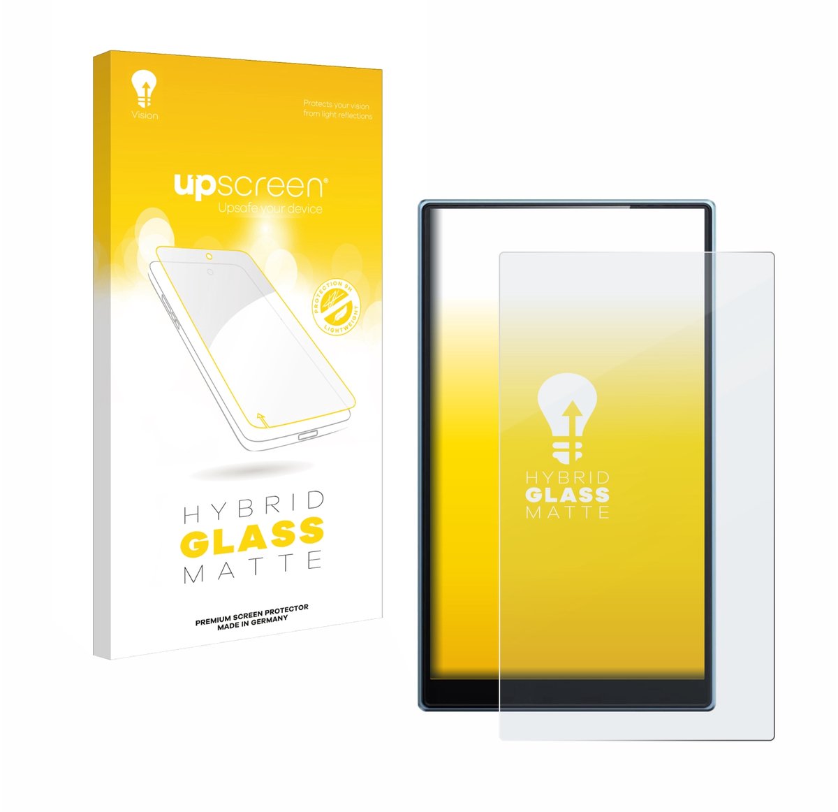 upscreen - Screenprotector voor FiiO JM21 - Folie Beschermfolie Beschermglas matte
