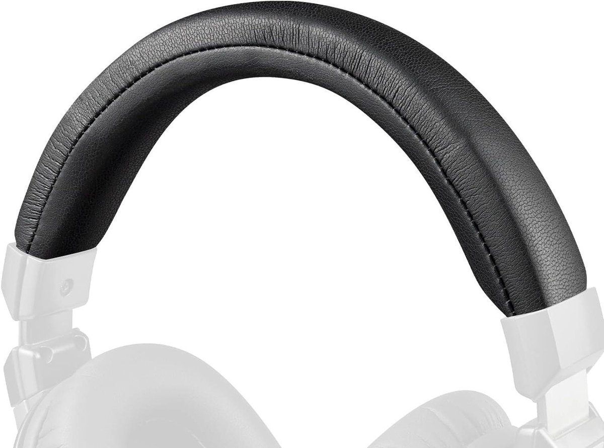 Hoofdbandhoes voor Over-Ear koptelefoon - Vervangend kussen - Zwart - Audio accessoire