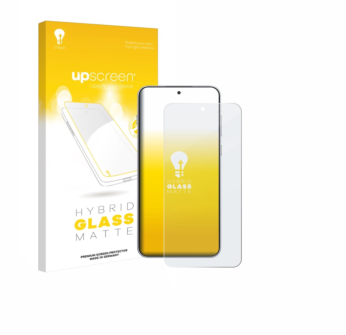 upscreen - Screenprotector voor OnePlus Ace 6T - Folie Beschermfolie Beschermglas matte