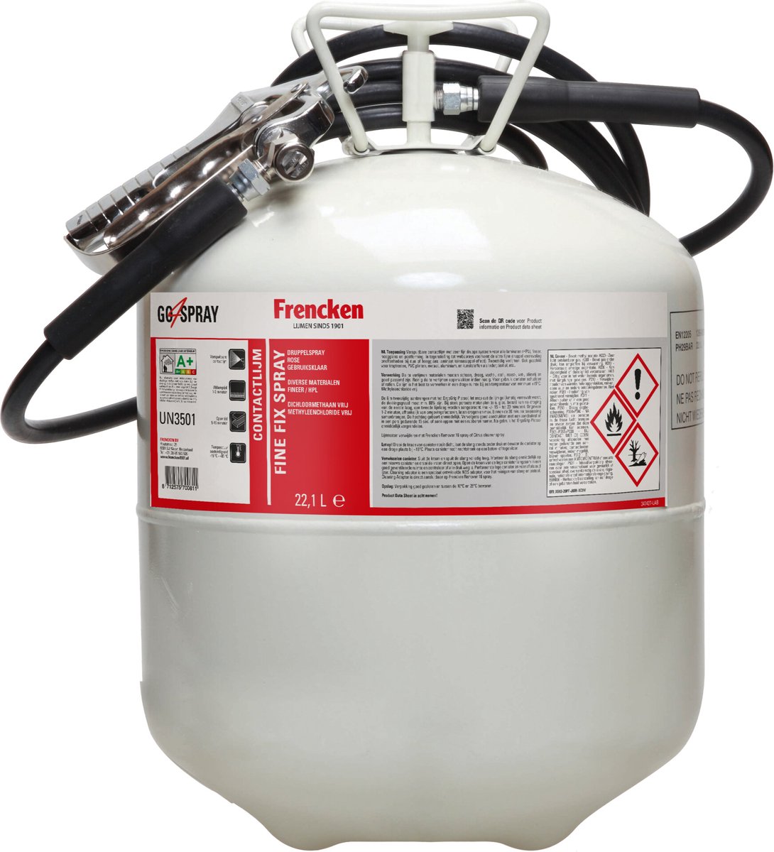 Frencken CS1428 Fine Fix spray Transparant 22,1 l