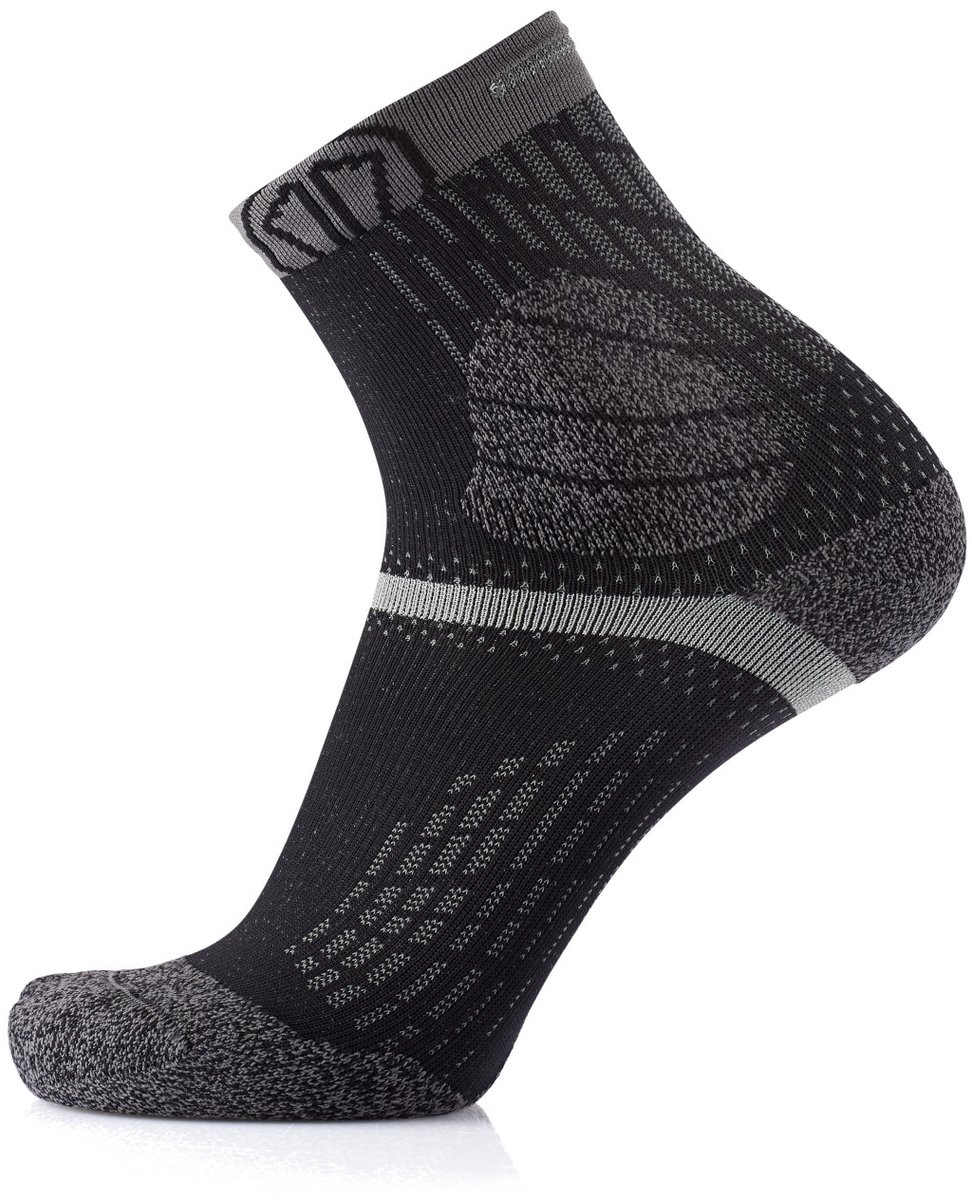 SIDAS Trail Protect Ankle sokken - Zwart/Grijs - 39-40