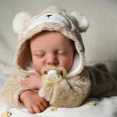 Hserial Reborn baby pop meisje siliconen poppen levensechte babypop