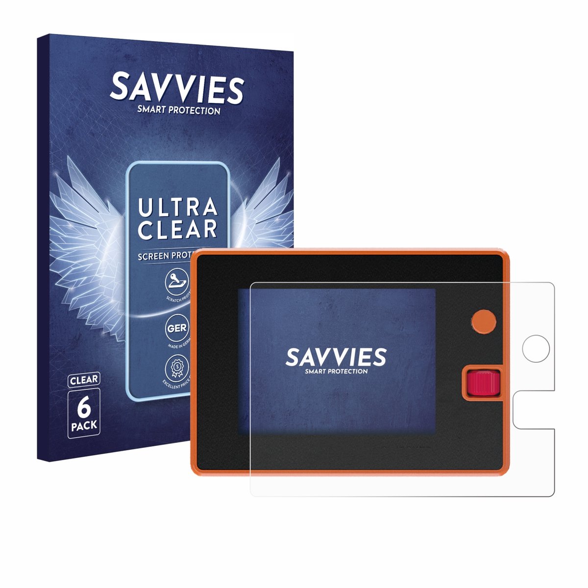 Savvies - Screenprotector voor Hota T8 - Folie Beschermfolie transparant 6 Stuks