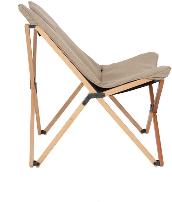 Bo-Camp - Urban Outdoor - Relaxstoel - Wembley - M - Nika - Beige van Bo-Camp — afbeelding 3