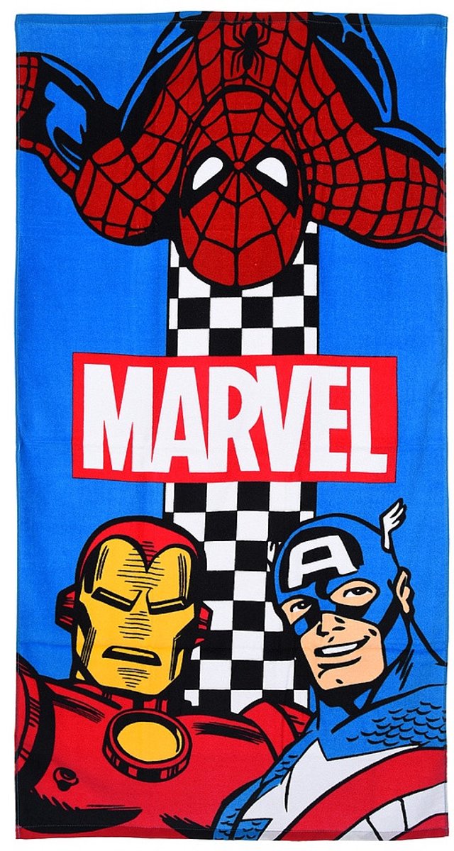 Marvel Avengers strandlaken 70 x 140 cm - katoen