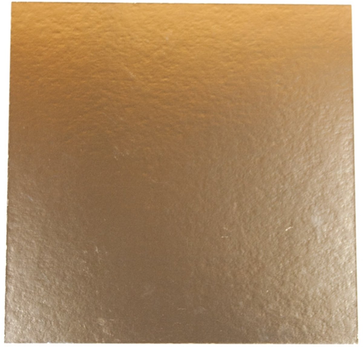 Taartkarton Vierkant Goud/Zwart 16x16cm 50st.