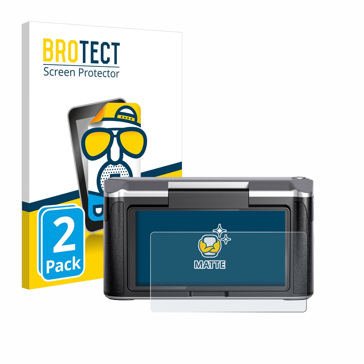 BROTECT - Screenprotector voor Revopoint Miraco - Folie Beschermfolie matte 2 Stuks