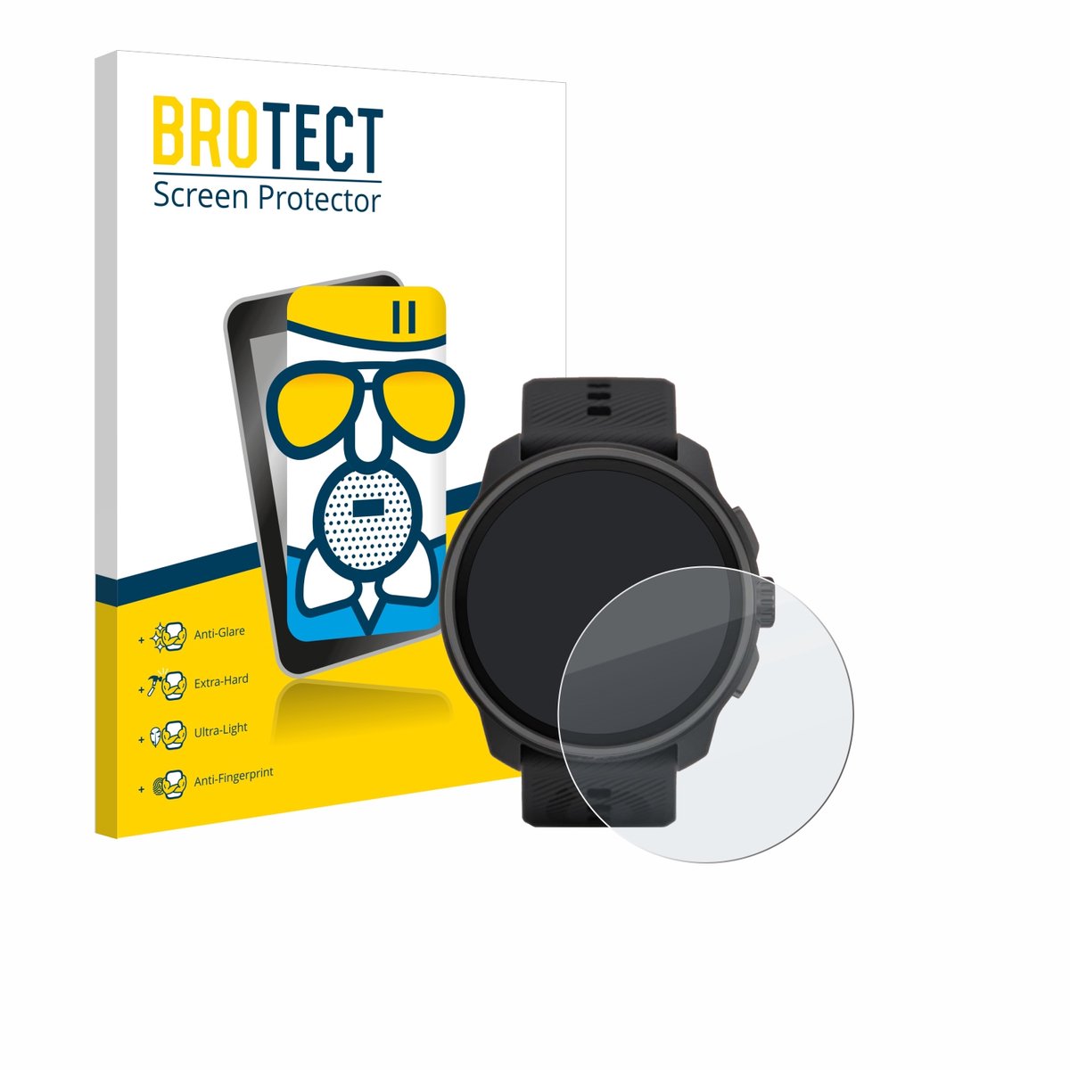 BROTECT - Screenprotector voor Suunto Race S - Folie Beschermfolie Beschermglas matte