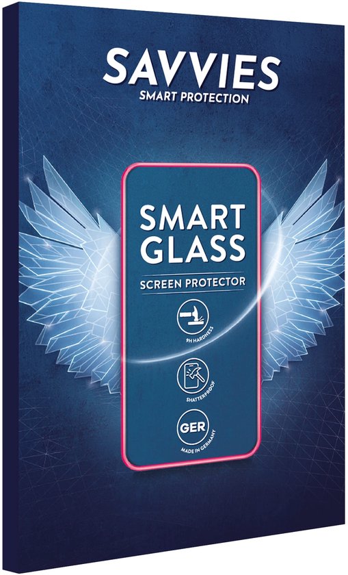 Lot de 3 protections d'écran Savvies - compatibles avec Canon EOS R100 - film protecteur en verre transparent