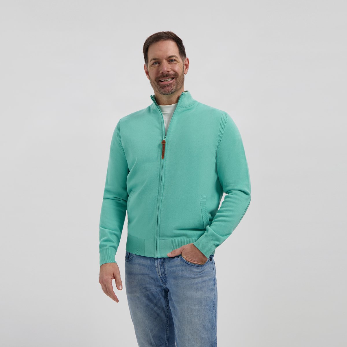MGO Ethan Heren Outdoorvest Mintgroen