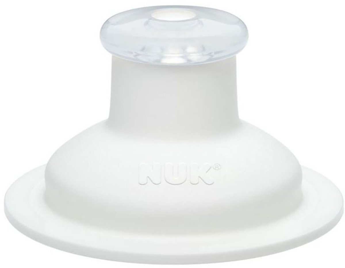 NUK 10255252 Duw-Trek de uitloop van het silicone voor Sport Cup en Junior Cup, lekvrije, 1 stuk roze