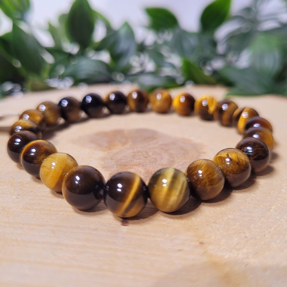 Tijgeroog Armband 8mm