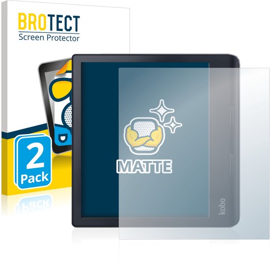 BROTECT - Protecteur d'écran pour Kobo Sage - Film de protection mat (2 pièces)