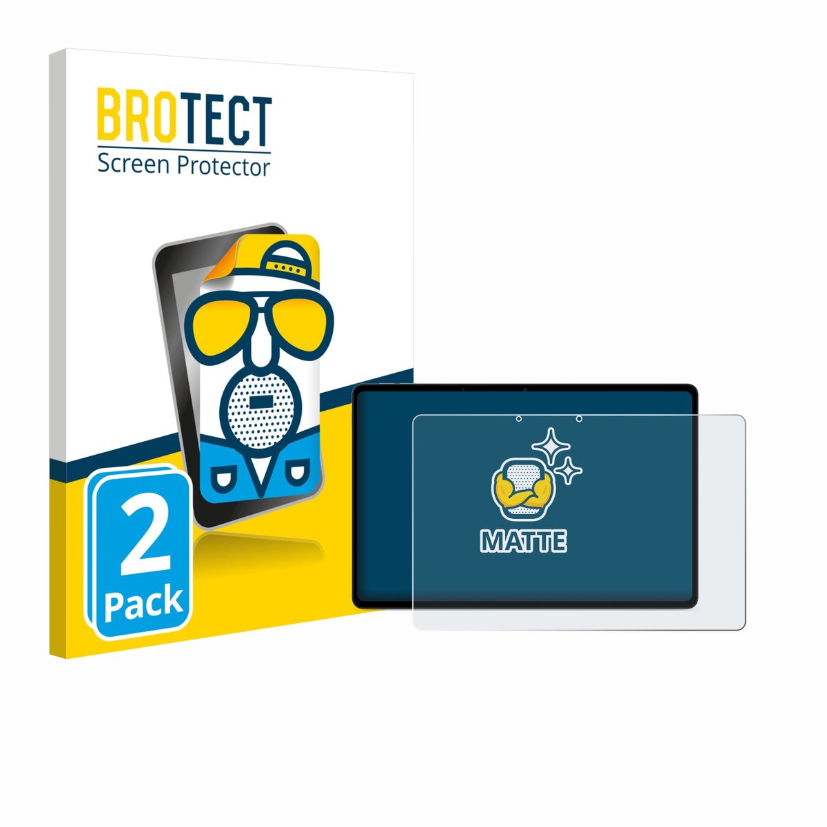 BROTECT - Screenprotector voor OnePlus Pad Lite - Folie Beschermfolie matte 2 Stuks