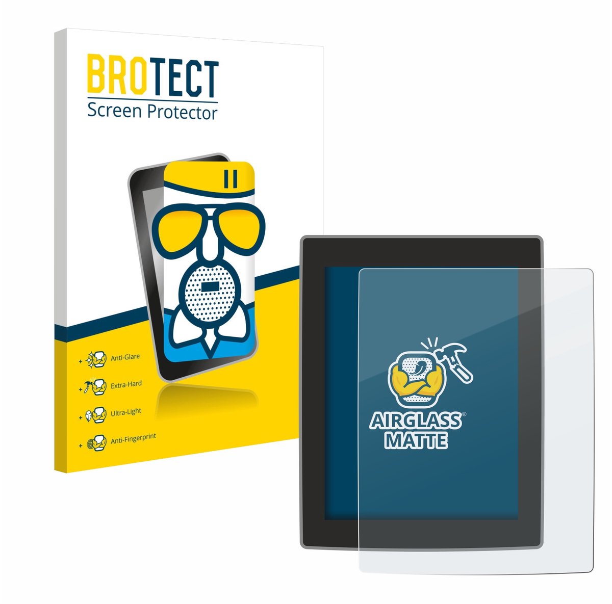 BROTECT - Screenprotector voor Volvo XC90 11.2" - Folie Beschermfolie Beschermglas matte