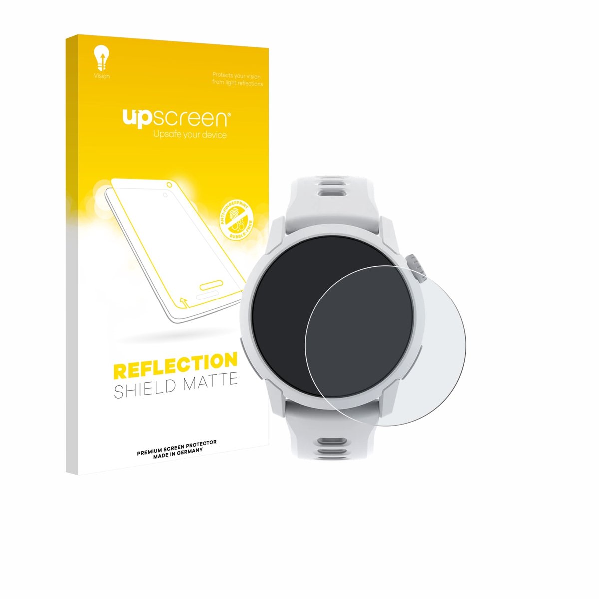 upscreen - Screenprotector voor Coros Pace 4 - Folie Beschermfolie anti glare matte