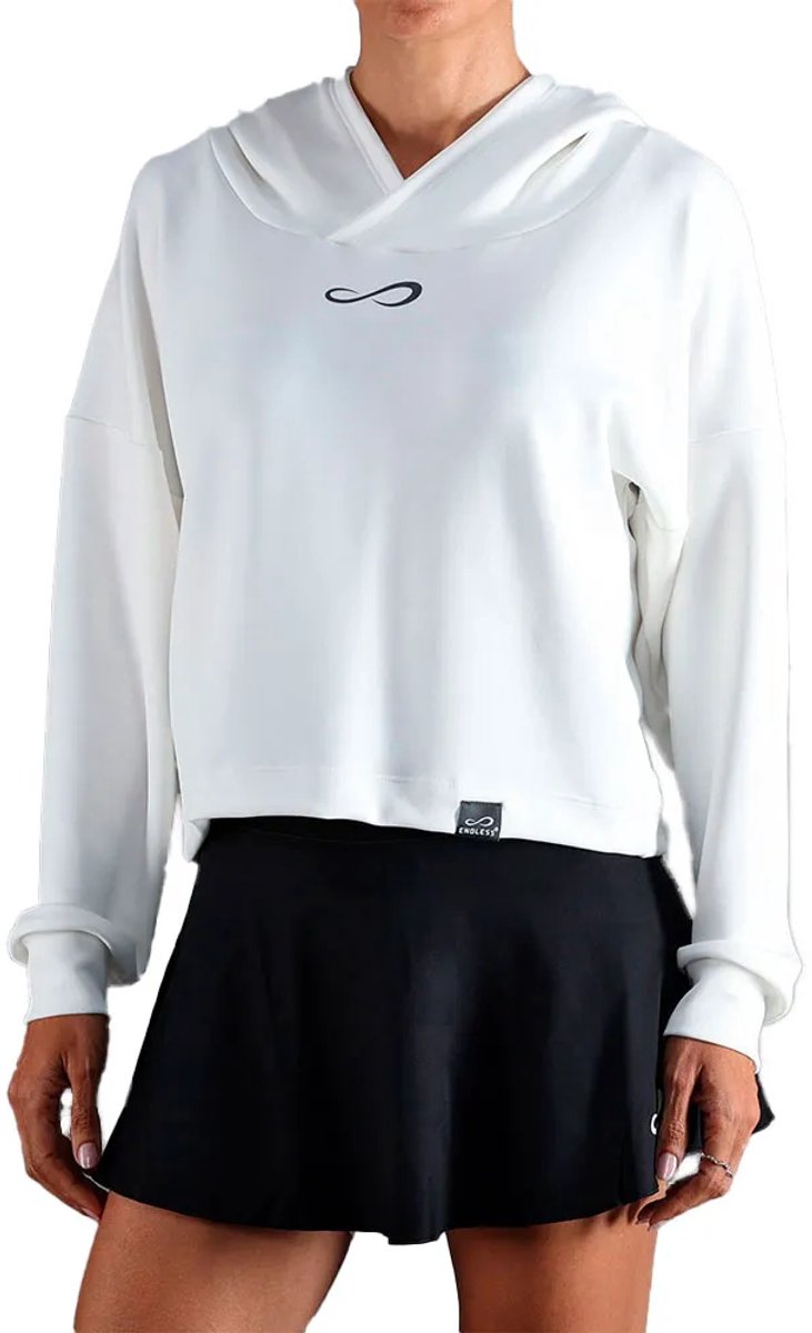 Endless Hypersoft Hoodie Wit L Vrouw